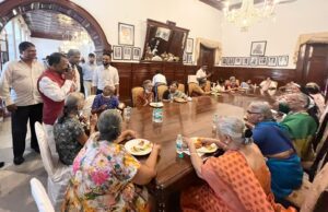 IMA GOA STATE & GOVERNOR PS SREEDHARAN PILLAI PROVIDE LOVE, AFFECTION & CARE TO ELDERS AT RAJ BHAVAN FUNCTION