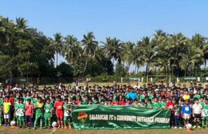 SALGAOCAR FC: COMMUNITY OUTREACH PROGRAM RETURNS AFTER 2-YEAR GAP, GETS HUGE RESPONSE