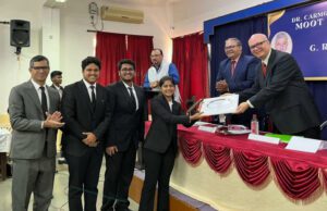 DR. CARMO D’SOUZA MEMORIAL MOOT COURT COMPETITION: SALGAOCAR LAW COLLEGE ACHIEVES 1-2 FINISH, RAHUL RAO ADJUDGED ‘BEST ADVOCATE’