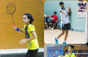 AARUSH, RISHI, RITIKA, SAGUN, HARSH, YASH, AAROHI PROGRESS: BPS RANKING BADMINTON