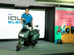 TVS iQUBE ELECTRIC SCOOTERS LAUNCH – 3 VARIANTS, 11 COLOURS & 3 CHARGING OPTIONS