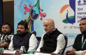 IFFI53: FILMS ON REALISM WILL FARE WELL, SAYS ANUPAM KHER; HAILS CHANGING APPETITE OF INDIAN AUDIENCE