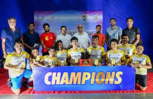ALL-GOA JUNIOR BADMINTON LEAGUE: SPARKLING STARS EMERGE CHAMPIONS, MAGIC TOUCH RUNNERS-UP
