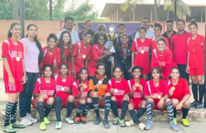 ROSARY COLLEGE LIFT GOA UNIVERSITY WOMEN’S FOOTBALL 2022-23 TROPHY