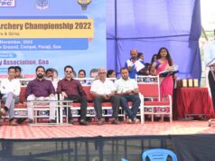 ARCHERY SET FOR BETTER DAYS WITH SUPPORT PLEDGED BY CHIEF MINISTER DR PRAMOD SAWANT, AAAG HOPES TO GET BEACH ARCHERY EVENT TO GOA