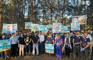 AAKASH BYJU’S STUDENTS GO PLOGGING AT MIRAMAR BEACH
