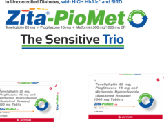 GLENMARK: FIRST COMPANY TO LAUNCH IN INDIA TRIPLE FDC TENELIGLIPTIN WITH PIOGLITAZONE & METFORMIN