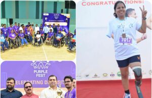 PURPLE FEST 2023 DRAWS TO A CLOSE WITH PURPLE I-RUN MARATHON, BLIND CRICKET TOURNAMENT