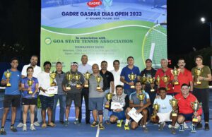 GADRE GASPAR DIAS OPEN 2023: AMIT TAMBE & RAFIK KHOTU BAG TITLES WITH CLASSY DISPLAY