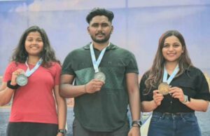 SAIL INDIA: GOA’S KATYA COELHO BAGS GOLD, PEARL COLVALCAR & DAYNE COELHO CLINCH SILVER MEDAL IN MUMBAI