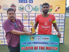 CAM GOA PRO LEAGUE: CHURCHILL BROS HOLD FC GOA, SPORTING BEAT PANJIM FOOTBALLERS