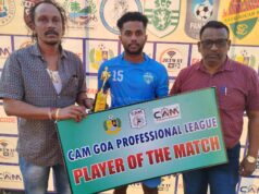 CAM GOA PRO LEAGUE: SESA FA & CHURCHILL BROTHERS TASTE VICTORY