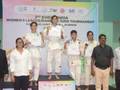 WEST ZONE KHELO INDIA WOMEN’S LEAGUE JUDO: GUJARAT, RAJASTHAN, MP AMONGST MEDALS; GOA’S WINZIA BAGS BRONZE MEDAL