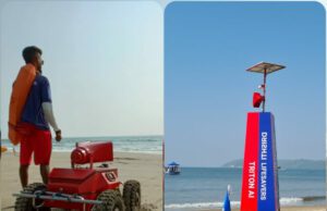 GOA USING ARTIFICIAL INTELLIGENCE-POWERED ROBOTS TECHNOLOGY TO SAVE LIVES ON BEACHES