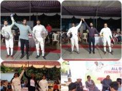 BIRPRATAP, KUSHAL, ABHISHEK, SINIKKA, SAYEE & AARTI BAG GOLD MEDALS AT STATE FENCING CHAMPIONSHIP