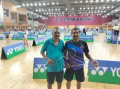 INDIAN MASTERS BADMINTON NATIONALS: PETER, VAMANAN, MANJU HEAD INTO QUARTER-FINALS; SATISH KUDCHADKAR, MARINA & NARAHAR THAKUR ADVANCE, MANJIRI MOKTALI BOWS OUT