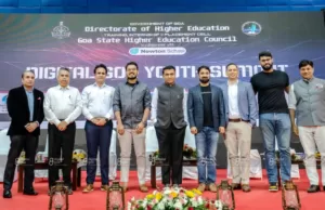 GOVT OF GOA & NEWTON SCHOOL ORGANISE ‘DIGITAL GOA YOUTH SUMMIT’, PROGRAM TO TRAIN & UPSKILL 10,000 GOAN STUDENTS