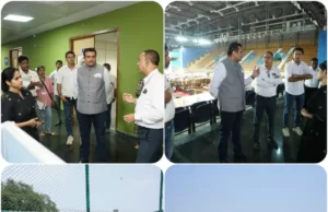 37TH NATIONAL GAMES: TECHNICAL DELEGATES & COMPETITIONS DIRECTOR VISIT GOA FOR INSPECTION OF VENUES