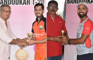 WINNING START FOR MANAS PANJIM GYMKHANA & CHOWGULE SC IN BANDODKAR PREMIER LEAGUE T20