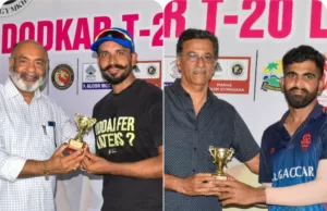 BANDODKAR PREMIER T20: SOHRAAB’S TON POWERS GENO SC INTO FINAL, DEEPRAJ INSPIRES SALGAOCAR TO VICTORY OVER MANAS PANJIM GYMKHANA