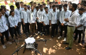 ICAR-CCARI GOA: AWARENESS PROGRAMME ON DRONE DEMONSTRATION @ MISSION LiFE