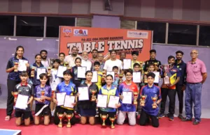 7TH YMCA RANKING TT: AARON & GARGI WIN DOUBLE CROWN; ARVIND, SAMAIRA LIFT MEN’S & WOMEN’S TITLES