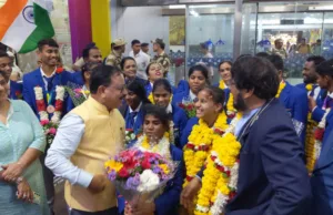 GRAND WELCOME FOR GOANS RETURNING WITH 19 MEDALS FROM SPECIAL OLYMPICS WORLD SUMMER GAMES BERLIN 2023