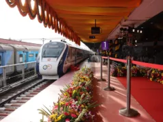 PRIME MINISTER FLAGS OFF FIVE NEW VANDE BHARAT EXPRESS TRAINS INCLUDING GOA TO MUMBAI