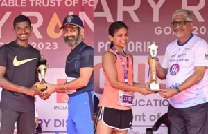 AKASH & PRAGATI TOP GOA TOURISM NURON ROTARY RAIN RUN 2023