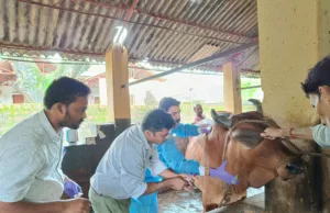 ICAR-CCARI GOA: ‘ONE HEALTH APPROACH’ AWARENESS PROGRAMME HELD AT DWARKAPURI GOSEVA ASHRAM TISK-USGAON