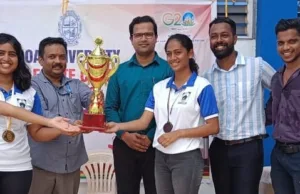 DHEMPE & AGNEL INSTITUTE OF TECHNOLOGY AND DESIGN TOP GOA UNIVERSITY’S INTER-COLLEGIATE SWIMMING CHAMPIONSHIP 2023-24