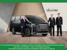 TOYOTA KIRLOSKAR MOTOR UNVEILS THE ‘ALL-NEW VELLFIRE’ IN INDIA