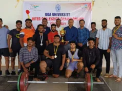 D.M’S COLLEGE TOP INTER-COLLEGIATE WEIGHTLIFTING CHAMPIONSHIP 2023-24