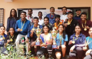 GOVT COLLEGE QUEPEM DOMINATE CROSS COUNTRY RUNNING CHAMPIONSHIPS