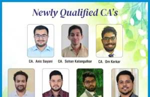GOA WELCOMES 10 NEW CHARTERED ACCOUNTANTS TO ITS FOLD