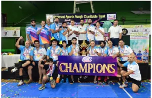 PRIORITY TITANS REIGN SUPREME AT SARSANGAN PREMIER BADMINTON LEAGUE 2023