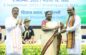 GOAN SPECIAL EDUCATOR AVINASH MURLIDHAR PARKHE PRESENTED NATIONAL TEACHERS AWARD 2023