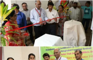 SOLAR FISH DRYER & MILLETS DEHUSKING MACHINES INAUGURATED IN MARGAO