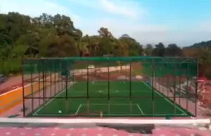 FUTSAL GROUND INAUGURATED IN SATTARI