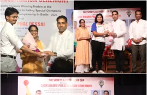 SAG: SPECIAL OLYMPIANS, NATIONAL & INTERNATIONAL MEDALLISTS PRESENTED CASH AWARDS