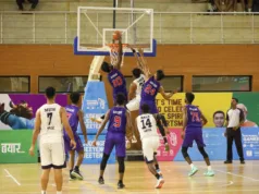 JESHUA PINTO, GAURAV, MAHIPAL POWER GOA TO VICTORY OVER TELANGANA IN 37TH NATIONAL GAMES BASKETBALL