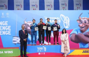 37TH NATIONAL GAMES: BHAVANI DEVI CLINCHES GOLD MEDAL, HARYANA’S YOGESHWAR SINGH EXCELS IN ARTISTIC GYMNASTICS