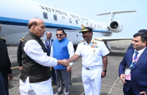 4TH GOA MARITIME CONCLAVE: RAKSHA MANTRI CALLS FOR MULTINATIONAL COLLABORATIVE FRAMEWORKS TO TACKLE MARITIME CHALLENGES