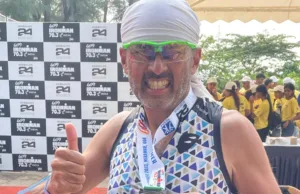 RAHUL CHANDAWARKAR – THE IRONMAN OF GOA AT SIXTY