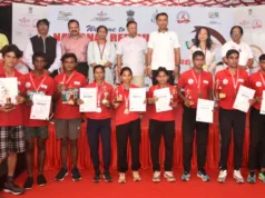 RAMAN, SONIYA & SAHIL BAG TOP PRIZE AT NACO’S NATIONAL RED RUN 2023
