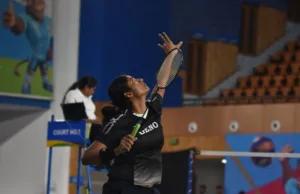 GOA’S ANURA PRABHUDESAI RETIRES WITH INJURY AFTER PUSHING TOP-SEED AAKARSHI KASHYAP TO THE BRINK