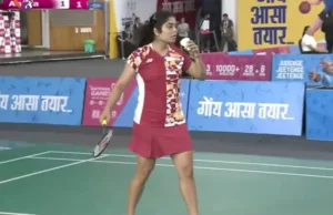 37TH NATIONAL GAMES BADMINTON: AAKARSHI KASHYAP FACES ANUPAMA UPADHYAYA IN SEMIS