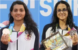 SHRUNGI BANDEKAR & SANJANA PRABHUGAONKER BAG BRONZE, DOUBLE DELIGHT FOR GOA AFTER LULL ON MONDAY; BEACH FOOTBALL TEAM ENTERS FINAL