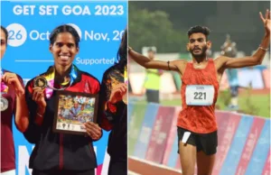 37TH NATIONAL GAMES GOA 2023: GUJARAT’S SUNIL BREAKS GAMES RECORD IN STEEPLECHASE, TN’S VITHYA BRINGS SEASON TO STELLAR FINISH