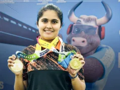 ASIAN GAMES GOLD-MEDALLIST PALAK GULIA EXCELS AT 37TH NATIONAL GAMES GOA 2023